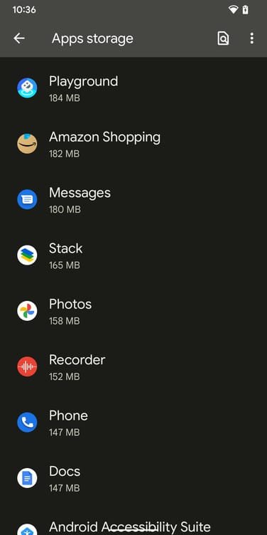 كيفية توفير مساحة أكبر على هاتفك الأندرويد 5 Apps Storage
