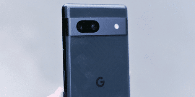 Pixel 7a rear camera