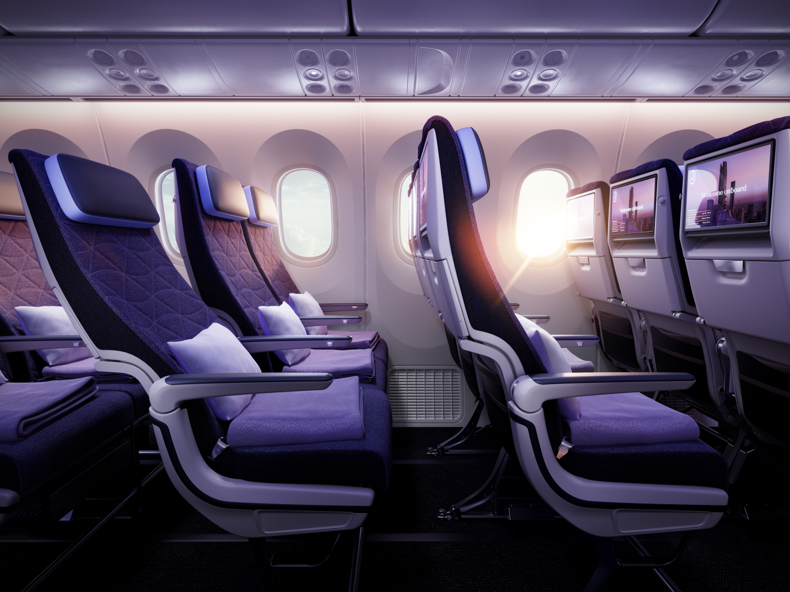Economy Seat Reclined Economy Seat Reclined