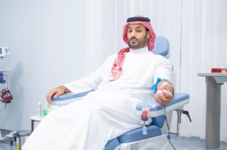 سمو ولي العهد الأمير محمد بن سلمان يطلق الحملة الوطنية للتبرع بالدم